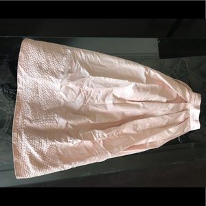 Banana Republic light pink/blush midi skirt